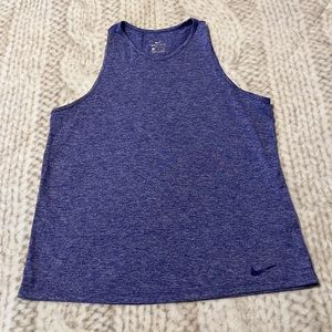 Purple Nike Dry Fit tank